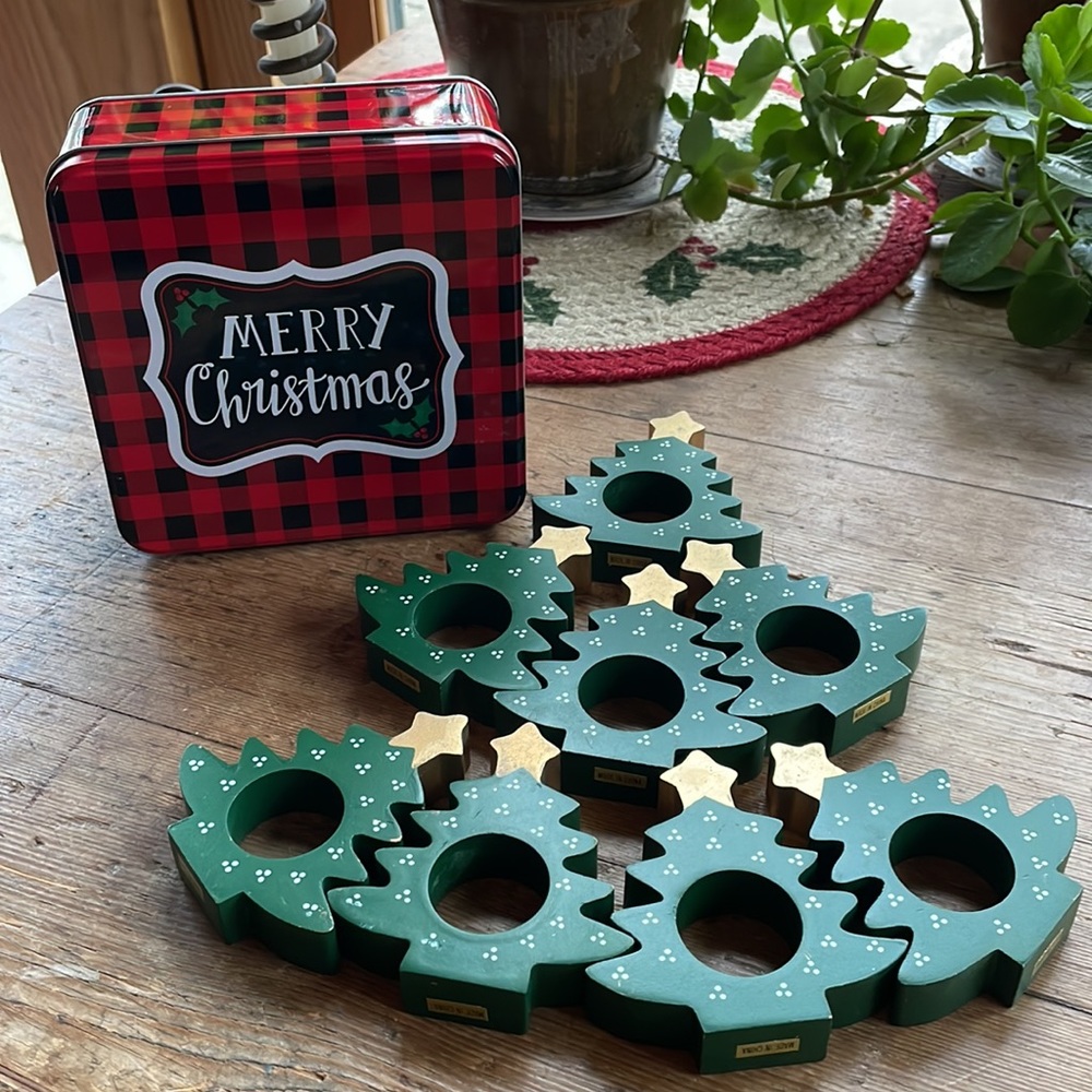 Christmas napkin holders
